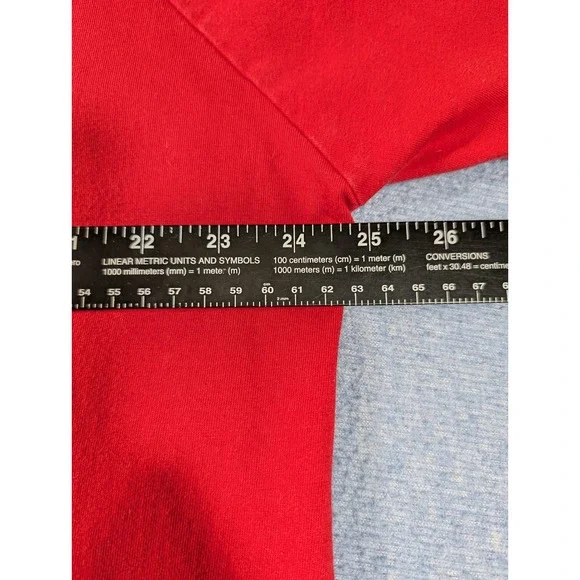 Rock Point Texas Tx Pride Collection Shirt Mens XL Red Texas Flag Raglan Tee - Picture 9 of 9